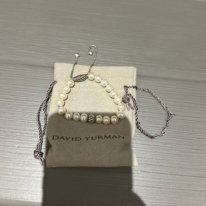 David Yurman Pearl Bead Bracelet ⭐️
